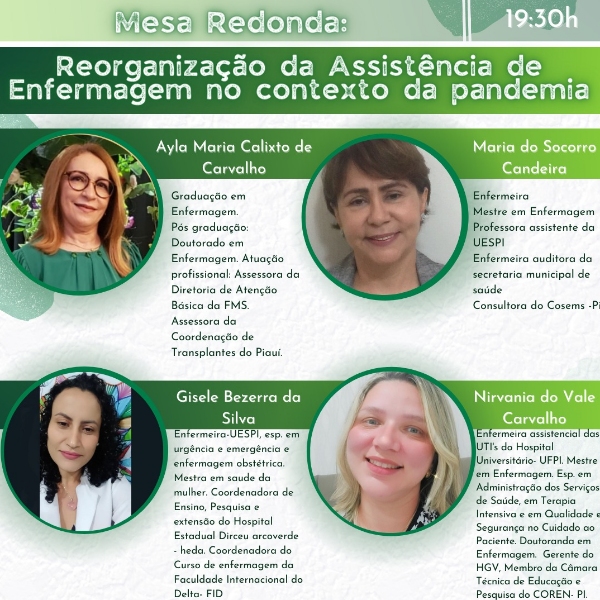 Reorganização da Assistência de Enfermagem no contexto pandemia 