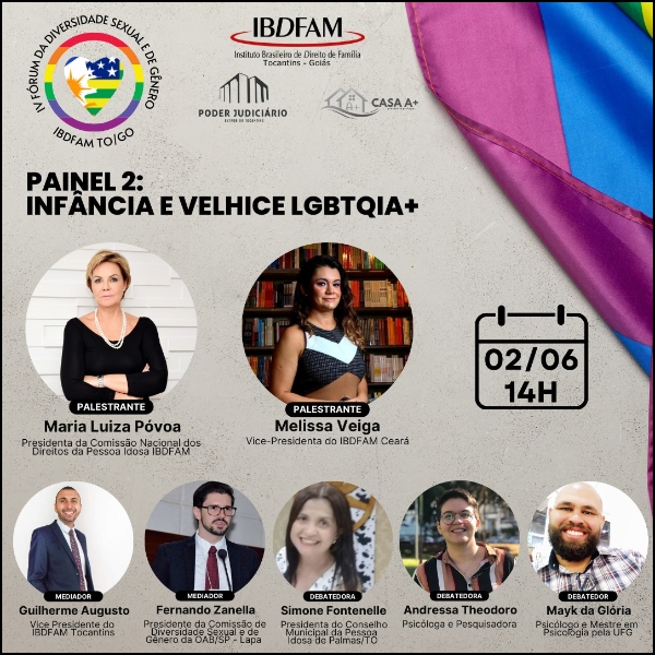 PAINEL 2 - INFÂNCIA E VELHICE LGBTQIA+
