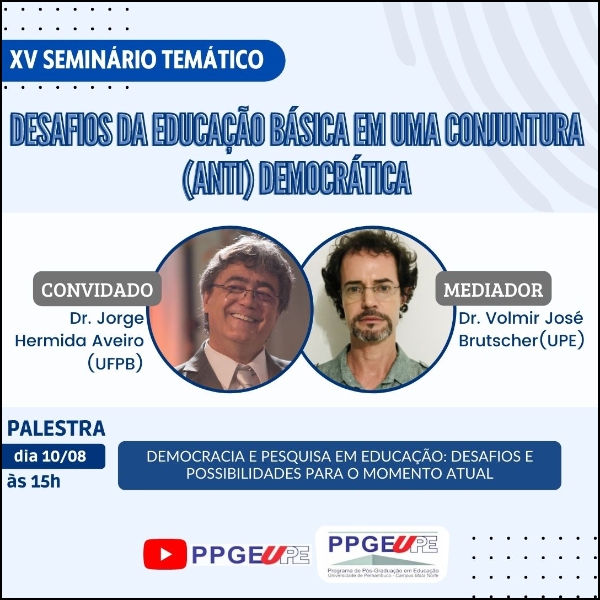 Democracia e Pesquisa em Educação: desafios e possibilidades para o momento atual