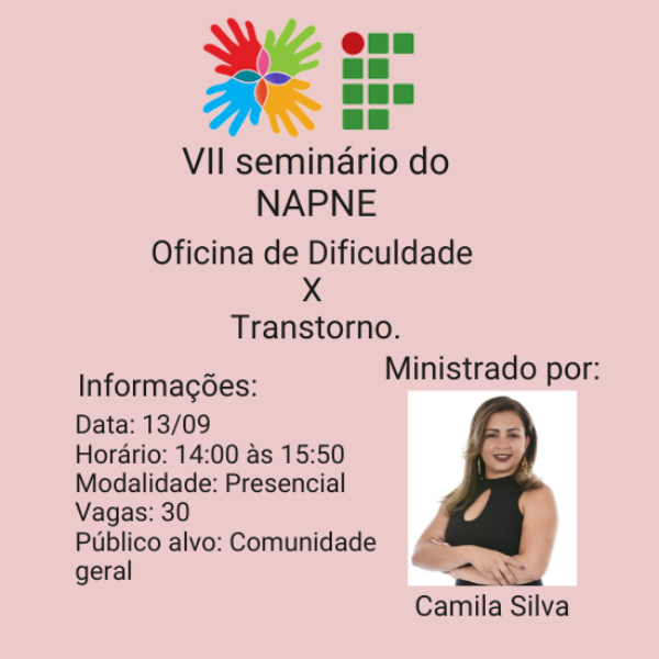 Oficina 02 - Dificuldades X Transtorno
