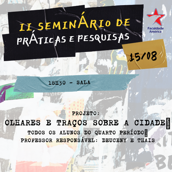 Olhares e traços sobre a cidade