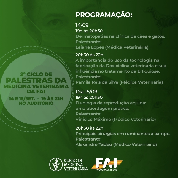 Dermatopatias na clínica de cães e gatos.