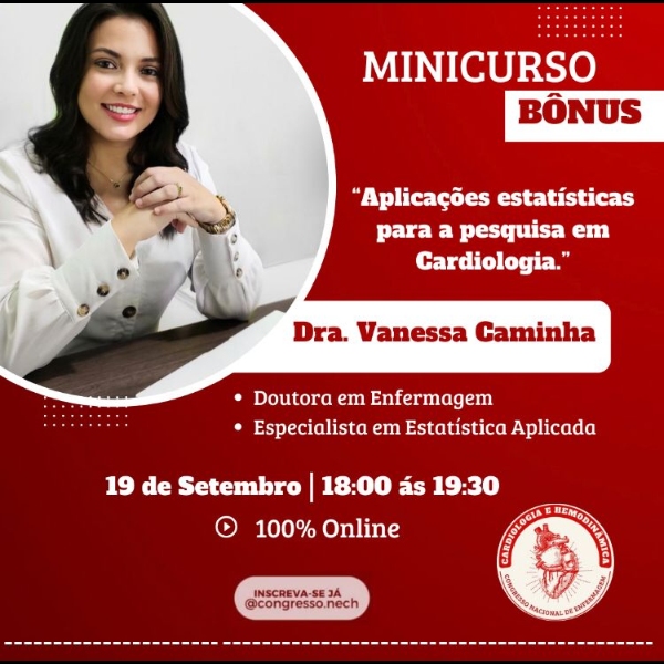 Aplicações estatísticas para a pesquisa em Cardiologia.
