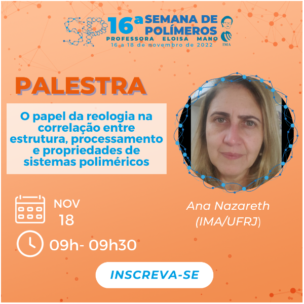 O papel da reologia na correlação entre estrutura, processamento e propriedades de sistemas poliméricos