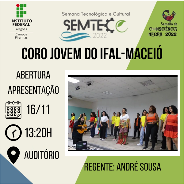 CORO JOVEM DO IFAL CAMPUS MACEIÓ