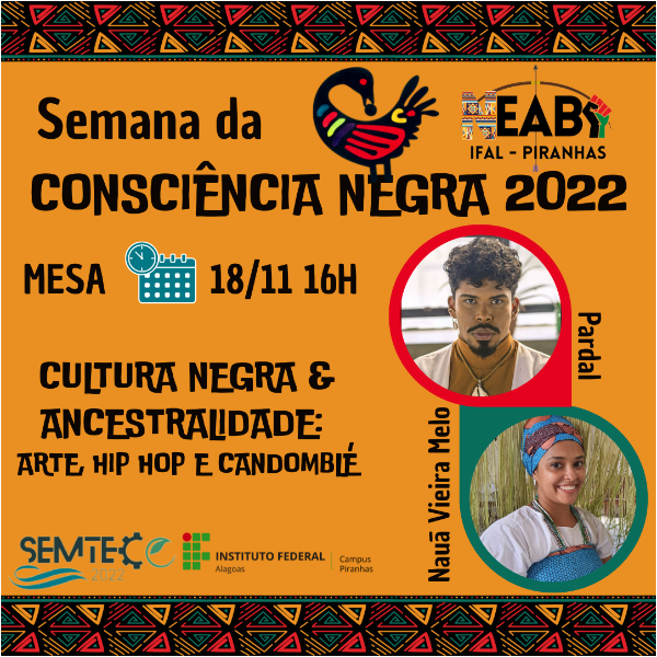 Cultura negra e ancestralidade: arte, Hip Hop e Candomblé