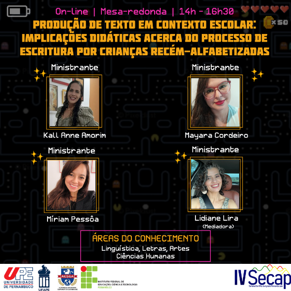 Produção de texto em contexto escolar: implicações didáticas acerca do processo de escritura por crianças recém-alfabetizadas
