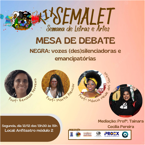  NEGRA: vozes (des) silenciadoras e emancipatórias