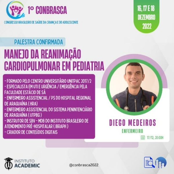 Manejo da reanimação cardiopulmonar em pediatria 
