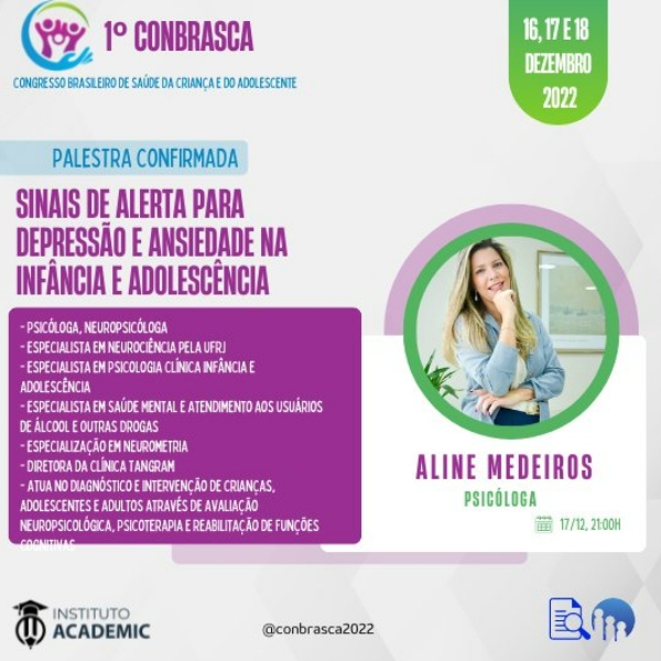 SINAIS DE ALERTA PARA DEPRESSÃO E ANSIEDADE NA INFÂNCIA E ADOLESCÊNCIA