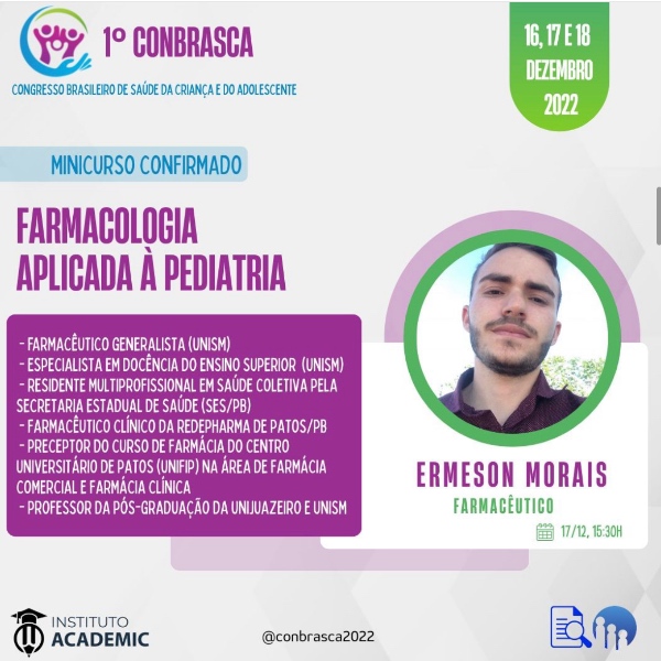 Farmacologia aplicada à pediatria 