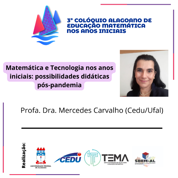 Conferência 2: Matemática e Tecnologia nos anos iniciais: possibilidades didáticas pós-pandemia