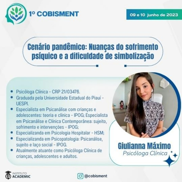 Cenário pandêmico: nuanças do sofrimento psíquico e a dificuldade de simbolização