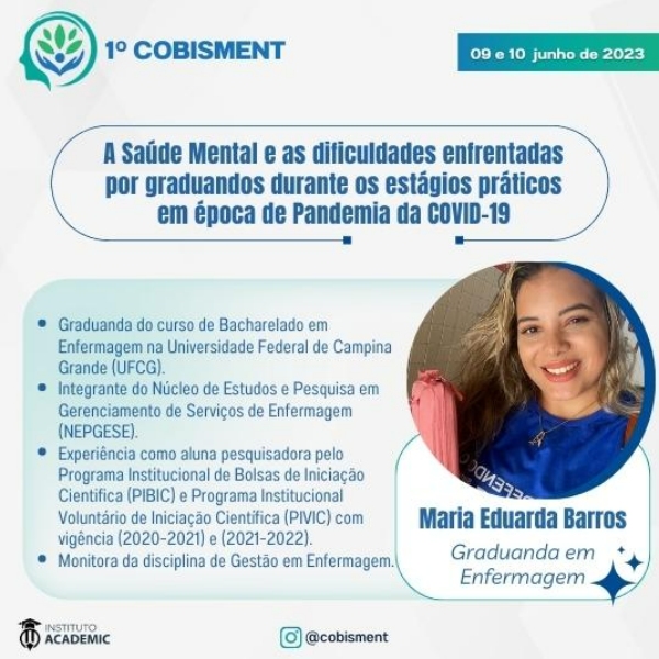 A Saúde Mental e as dificuldades enfrentadas por graduandos durante os estágios práticos em época de Pandemia da COVID-19