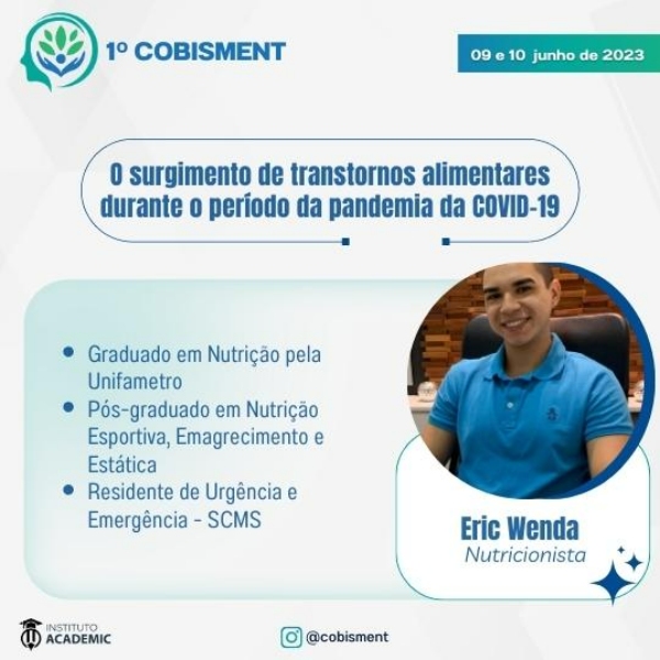 O surgimento de transtornos alimentares durante o período da pandemia da COVID-19