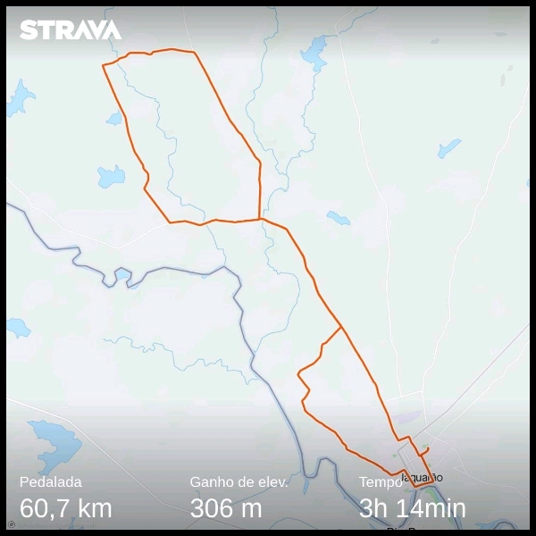 Passeio ciclístico de 65km