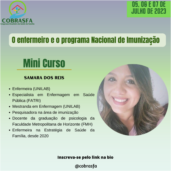 O enfermeiro e o programa nacional de imunização