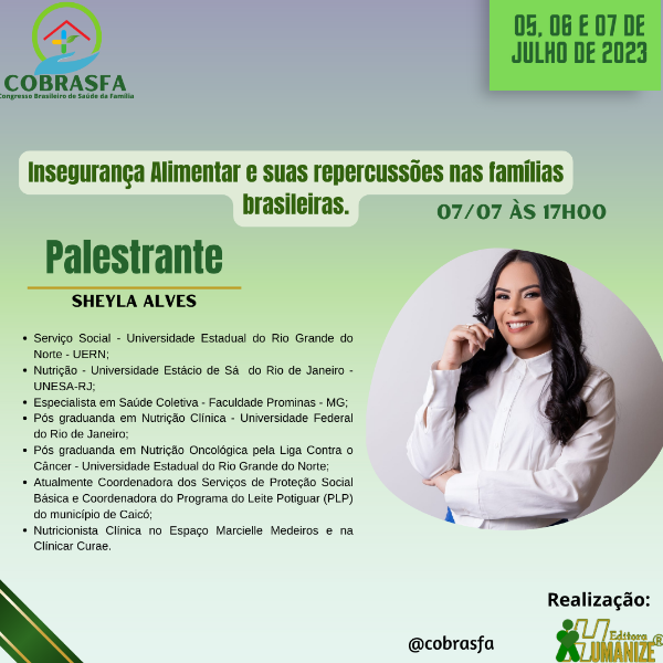 Insegurança Alimentar e suas repercussões nas famílias brasileiras.