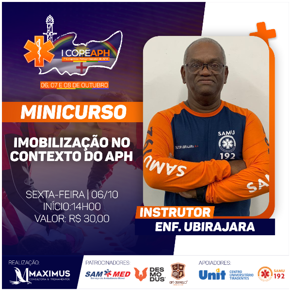"IMOBILIZAÇÕES NO CONTEXTO DO APH" - (2 HORAS)