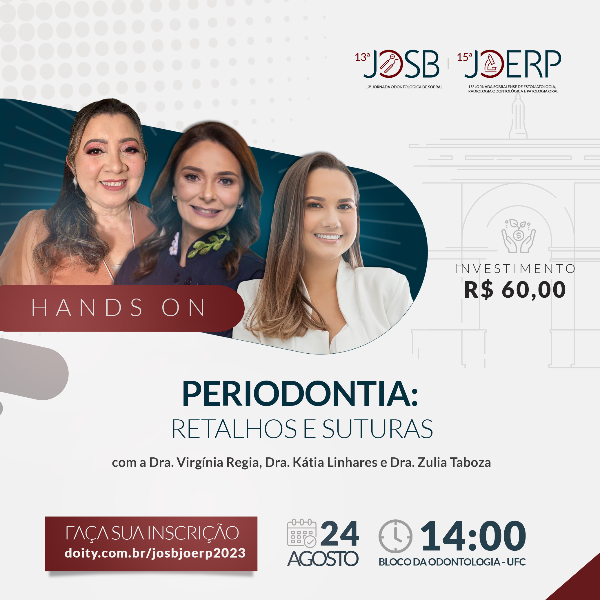 HANDS ON: PERIODONTIA: RETALHOS E SUTURAS