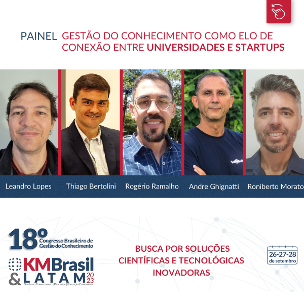 Gestão do Conhecimento como elo de conexão entre Universidades e Startups