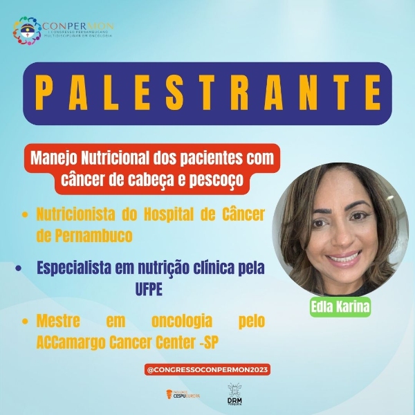 Manejo Nutricional dos pacientes com câncer de cabeça e pescoço