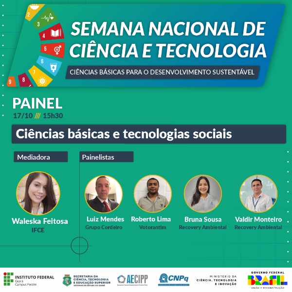 Ciências básicas e tecnologias sociais