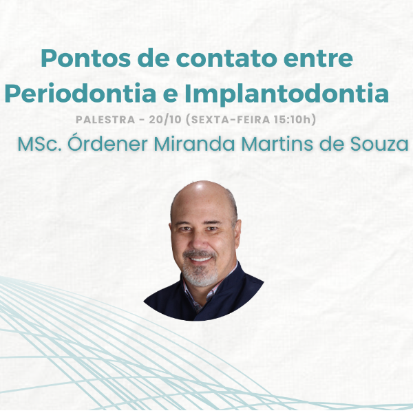 Palestra Pontos de contato entre periodontia e implantodontia