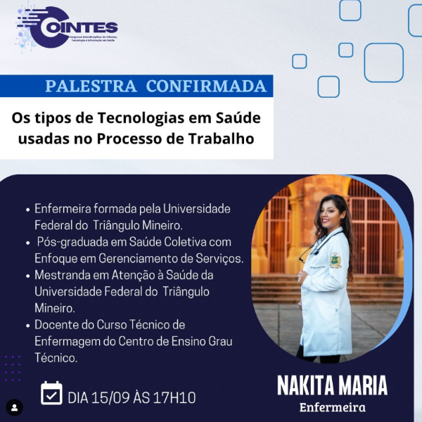 Os tipos de Tecnologia em Saúde usadas no Processo de Trabalho