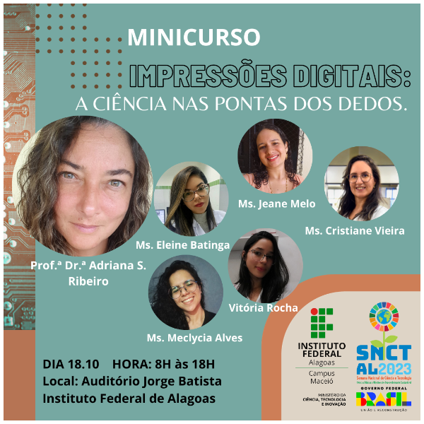 Impressões Digitais: a Ciência nas pontas dos dedos.