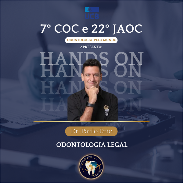 HANDS ON - Odontologia Legal (Acidentes em massa)