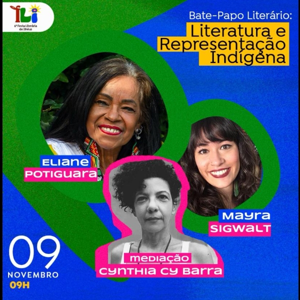 Bate-papo literário Literatura e representação indígena