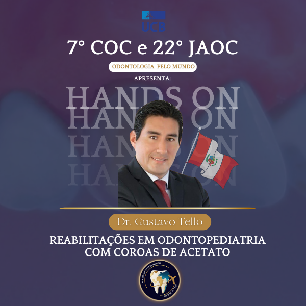 HANDS ON Reabilitações em Odontopediatria com Coroas de Acetato