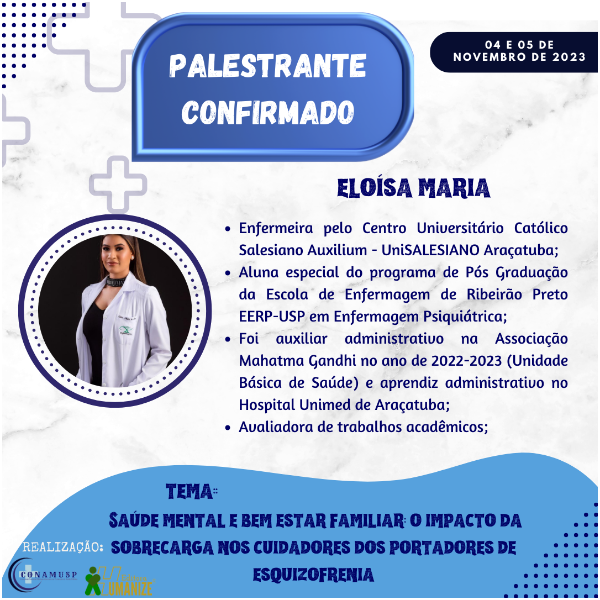 Saúde mental e bem estar familiar: o impacto da sobrecarga nos cuidadores dos portadores de esquizofrenia