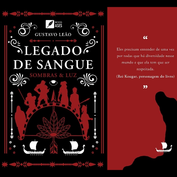 Lançamento de Livro: Legado de Sangue | Sombras & Luz