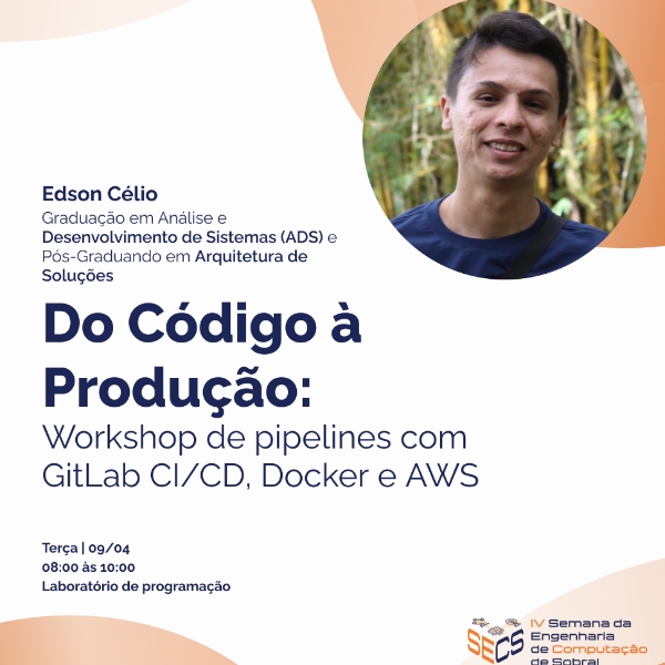 Do Cógigo a Produção: Workshop de Pipelines com GitLab CI/CD, Docker e AWS