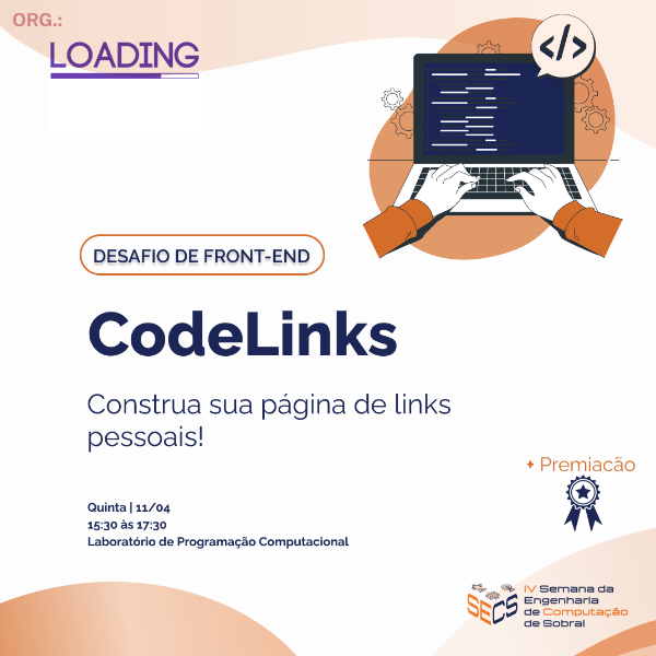 CodeLinks: Construa sua página de links pessoais!