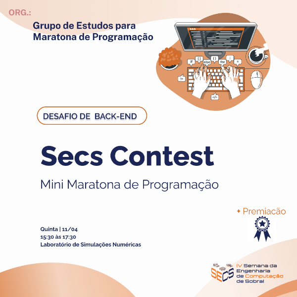 Secs Contest: Mini Maratona de Programação