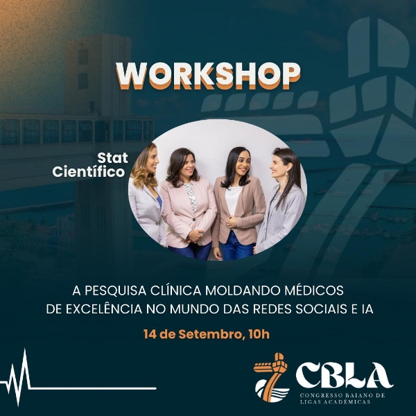 Workshop: A Pesquisa Clínica Moldando Médicos de Excelência no Mundo das Redes Sociais e IA