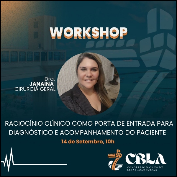Workshop: Raciocínio clínico como porta de entrada para diagnóstico e acompanhamento do paciente