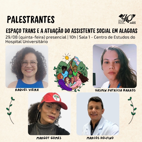 Espaço Trans e a atuação do assistente social em Alagoas