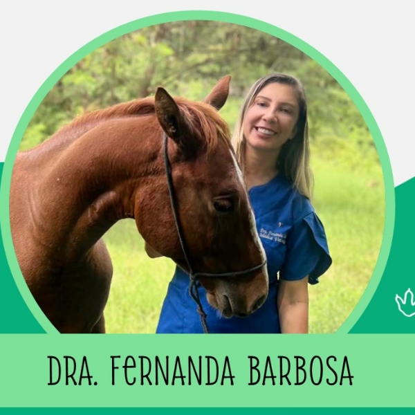 Disbiose em equinos: o que é e como lidar na rotina clínica - Profa. Dra. Fernanda Pereira da Silva Barbosa (IFPB)