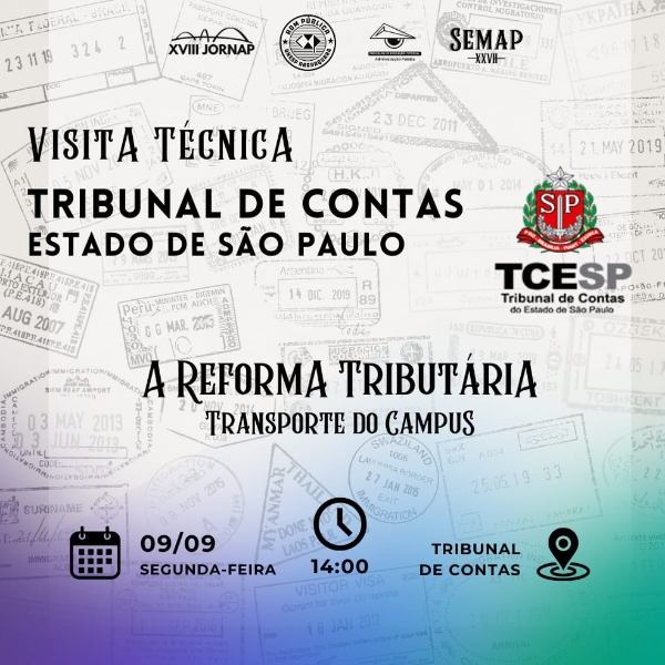 Visita técnica - Tribunal de Contas (TCE): A Reforma Tributária