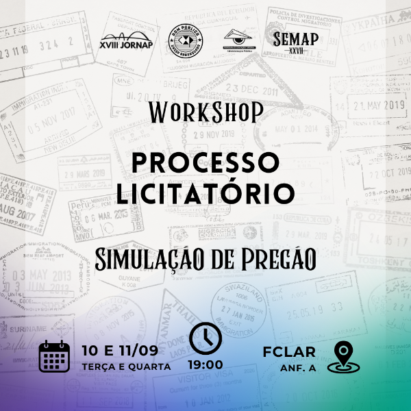 Workshop - Processo Licitatório