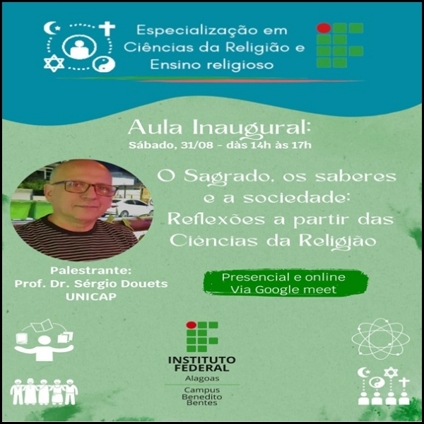 O Sagrado, os Saberes e a Sociedade: Reflexões a partir das Ciências da Religião