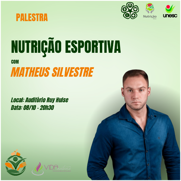 PALESTRA: Nutrição Esportiva na Performance