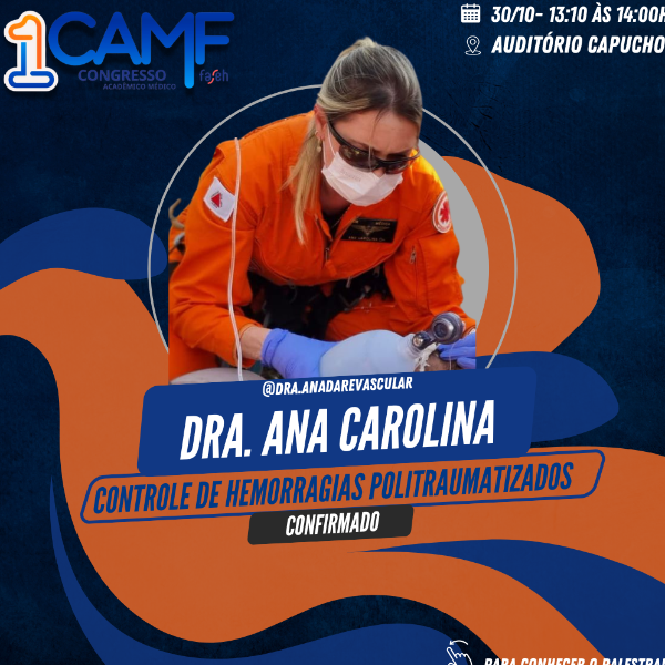 Dr. Ana Daré - Novas Técnicas Minemamente Invasivas para o controle de hemorragia em pacientes politraumatizados