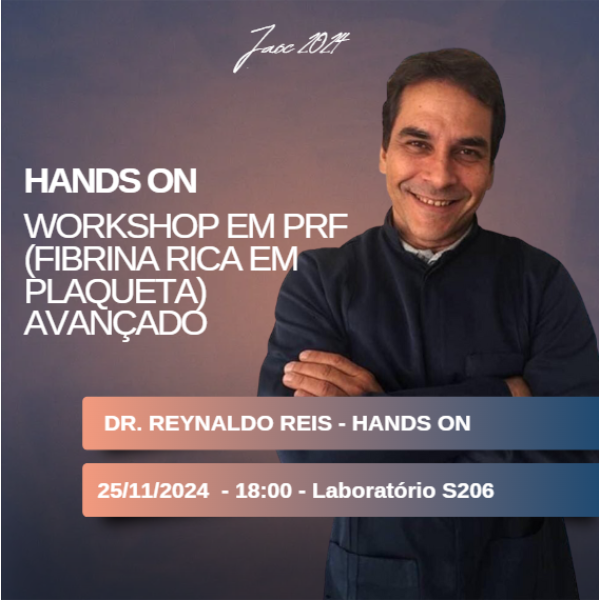 Workshop em prf (Fibrina rica em plaqueta) avançado 