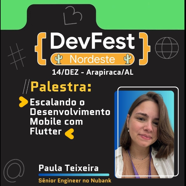 Palestra: Escalando o Desenvolvimento Mobile com Flutter