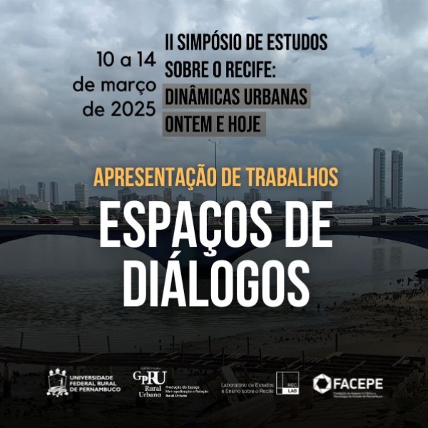 Espaço de diálogo |  DINÂMICAS URBANAS 